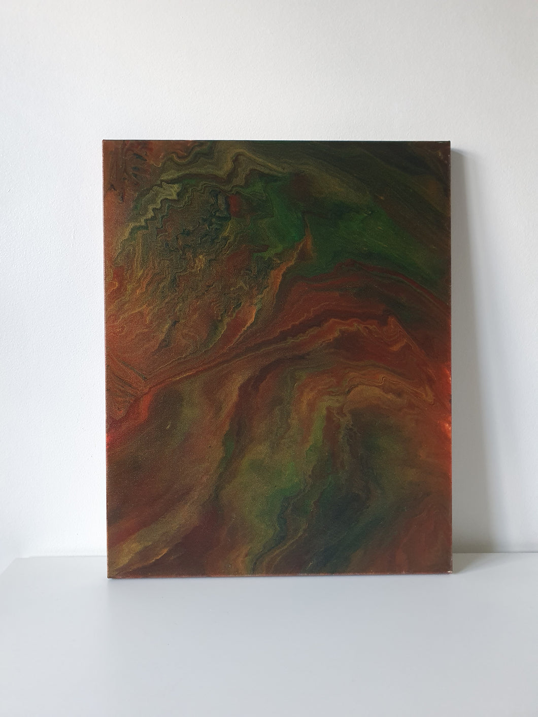 Rainbow Haze Acrylic Canvas