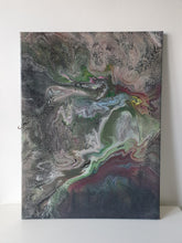 Load image into Gallery viewer, Oil Spill Acrylic Canvas
