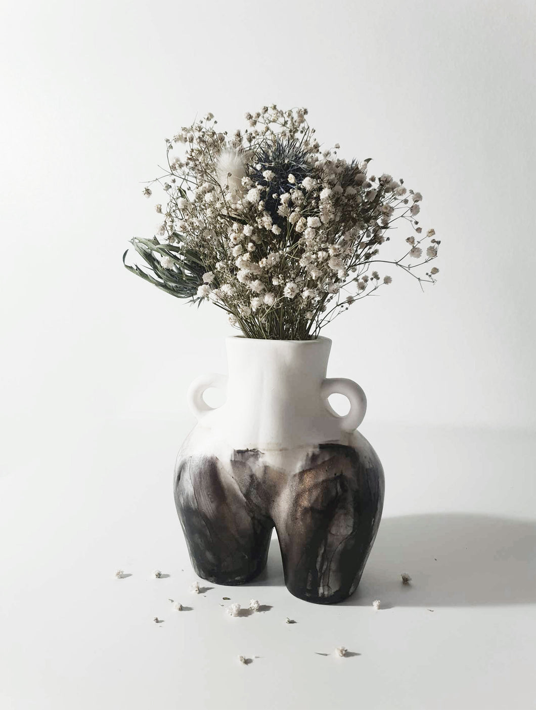 Charcoal Booty Vase