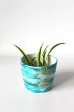 Load image into Gallery viewer, Baby Teal Plant Pot
